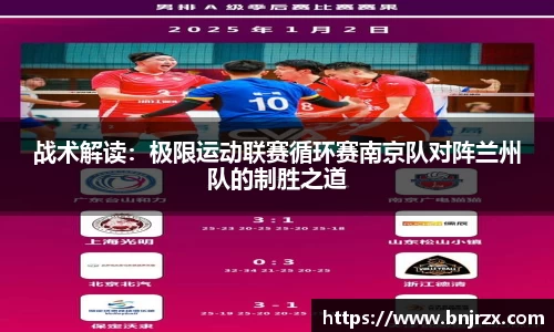 战术解读：极限运动联赛循环赛南京队对阵兰州队的制胜之道